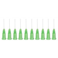 Plastic Mount, Metal Dispenser Tip - 34G - Cyan (10pcs/pack) Plastic Mount, Metal Dispenser Tip - 34G - Cyan (10pcs/pack)