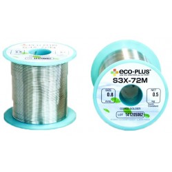 KOKI Soldering Tin - Lead-free, Ø 0,8mm, 500g (S3X-72M) KOKI Soldering Tin - Lead-free, Ø 0,8mm, 500g (S3X-72M)